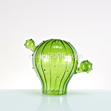 Стеклянная ваза Green cacuts